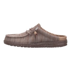 Wally Slip Stretch Sox – Deep Taupe/Chanterelle Tan