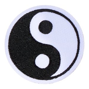 Yin Yang Patch – Yin Yang Black/White