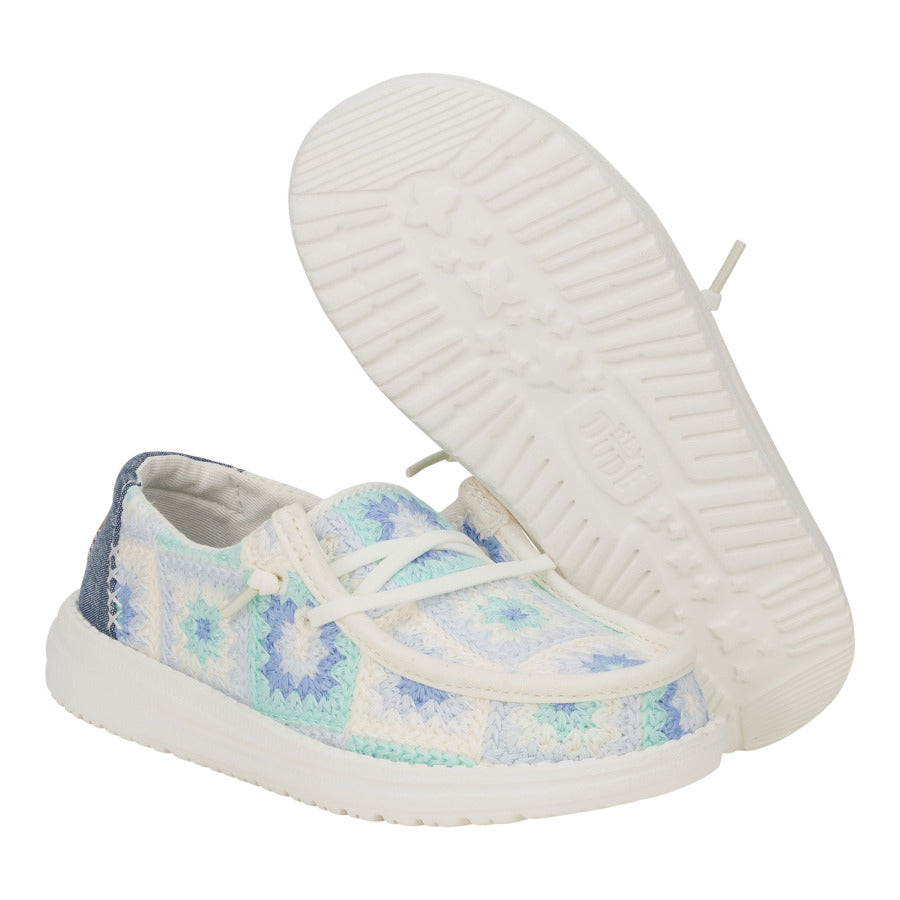 Wendy Youth Cottage Crochet – Bay Blue/Multi - Image 3