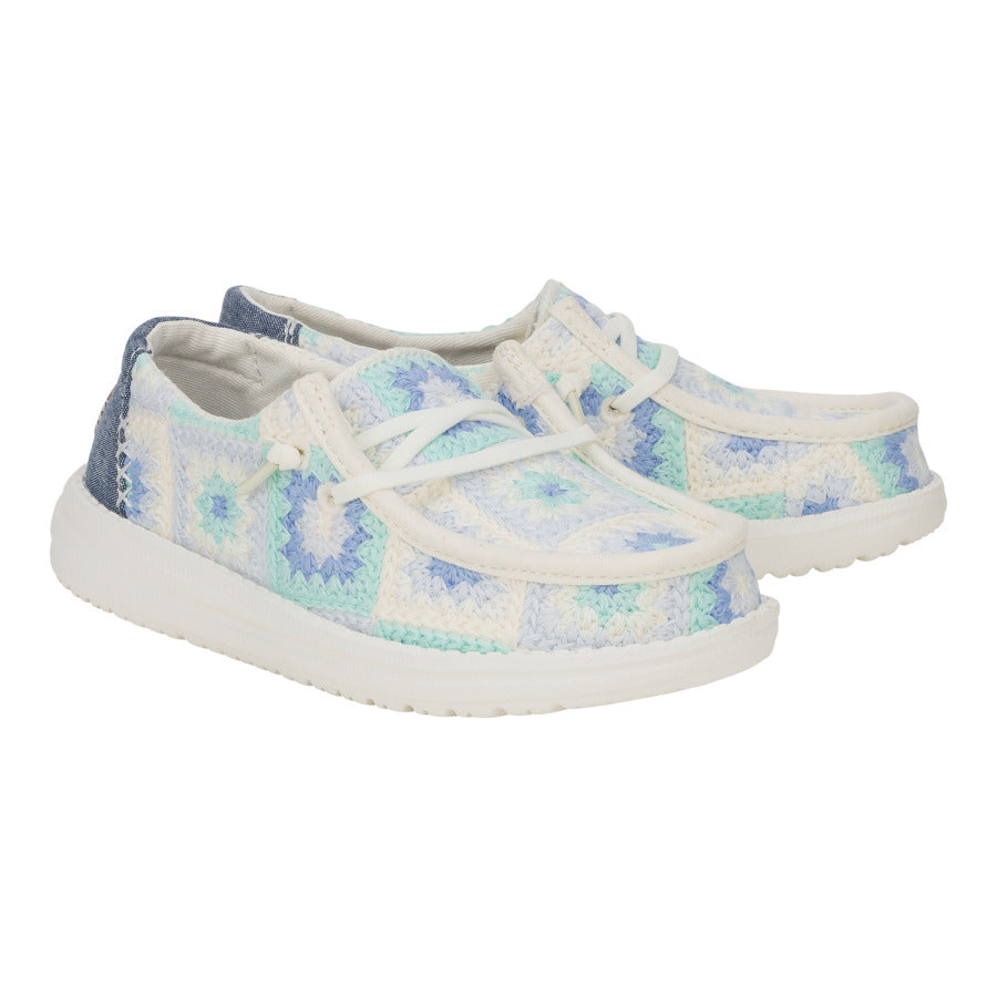 Wendy Youth Cottage Crochet – Bay Blue/Multi - Image 2