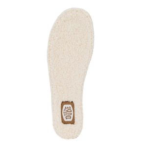 Women's Faux Shearling Insoles –  Cream