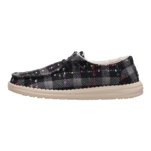 Wendy Confetti Plaid Cozy – Black/Multi