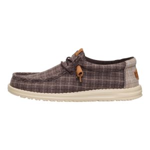 Wally Plaid Corduroy – Mole Brown/Multi